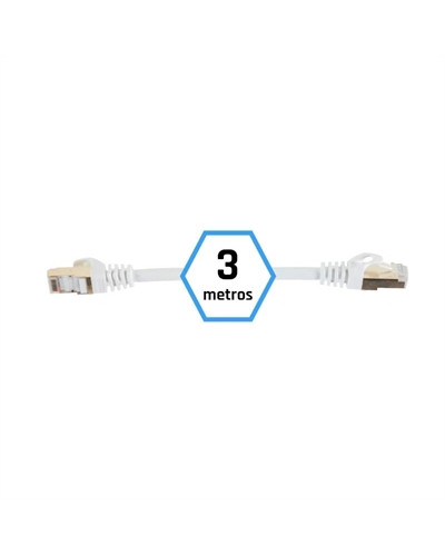 iggual Latiguillo CAT7 SFTP LSZH 3 metros blanco