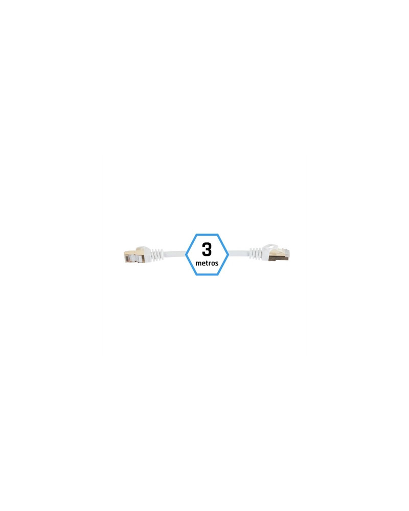 iggual Latiguillo CAT7 SFTP LSZH 3 metros blanco