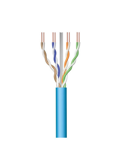 Ewent Bobina Cable Red CAT6A U/UTP,LSZH,100m