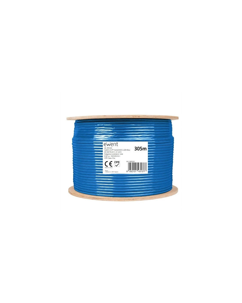 Ewent Bobina Cable Red CAT6A U/UTP,LSZH,305m