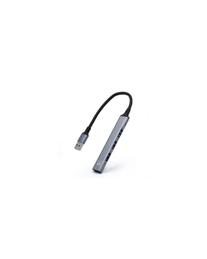 EWENT Hub Slim Usb 4 puertos