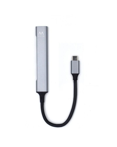 EWENT Hub Slim tipo C 4 puertos