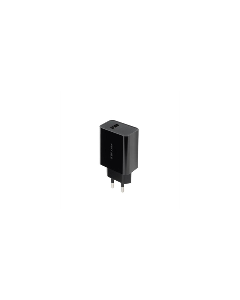 Nanocable Cargador 1 x USB 5V-2.1A Negro