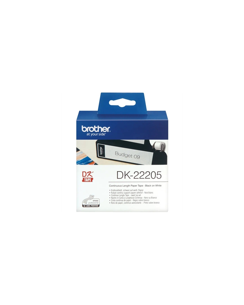 Brother Cinta DK22205 Papel Térmico continuo 62mm