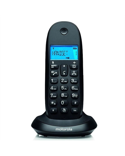 MOTOROLA C1001 CB+ Telefono DECT Negro