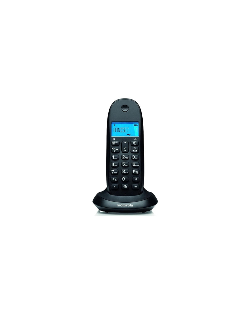 MOTOROLA C1001 CB+ Telefono DECT Negro