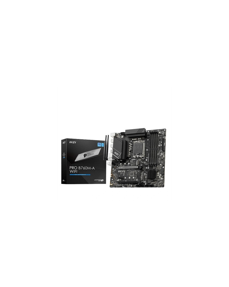 MSI Placa Base PRO B760M-A WIFI DDR5 ATX LGA1700