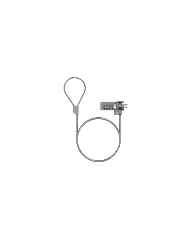 Aisens Cable Seguridad  cerradura combinacion 1.5M