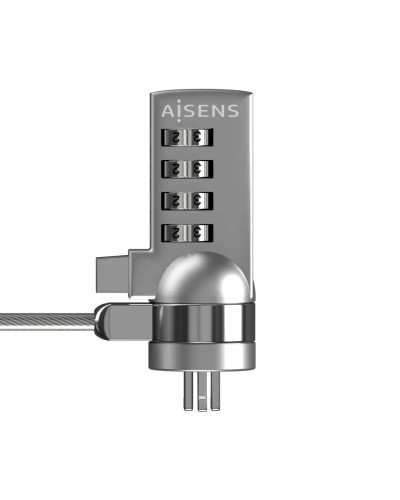 Aisens Cable Seguridad  cerradura combinacion 1.5M