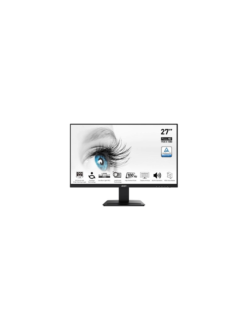 MSI MP273A Monitor 27" IPS FHD 16:9 VGA DP HDMI MM