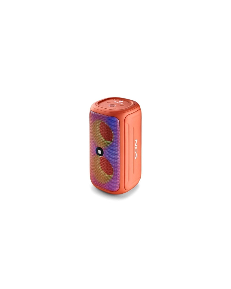 NGS ALTAVOZ PORTATIL BT RGB IPX5 ROLLERBEASTCORAL