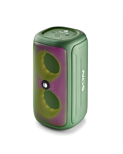 NGS ALTAVOZ PORTATIL BT RGB IPX5 ROLLERBEASTGREEN