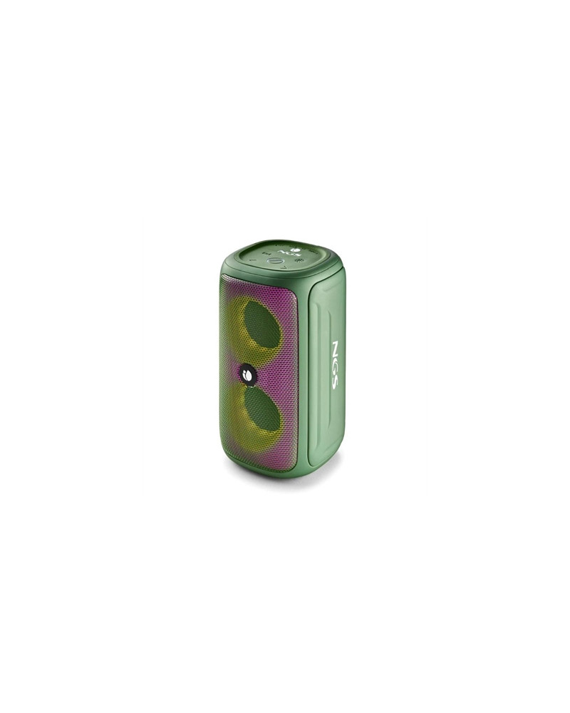 NGS ALTAVOZ PORTATIL BT RGB IPX5 ROLLERBEASTGREEN