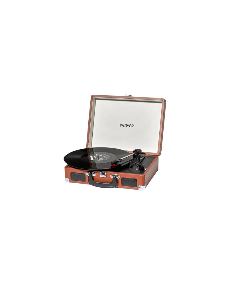 Denver VPL-120 Tocadiscos USB Marron