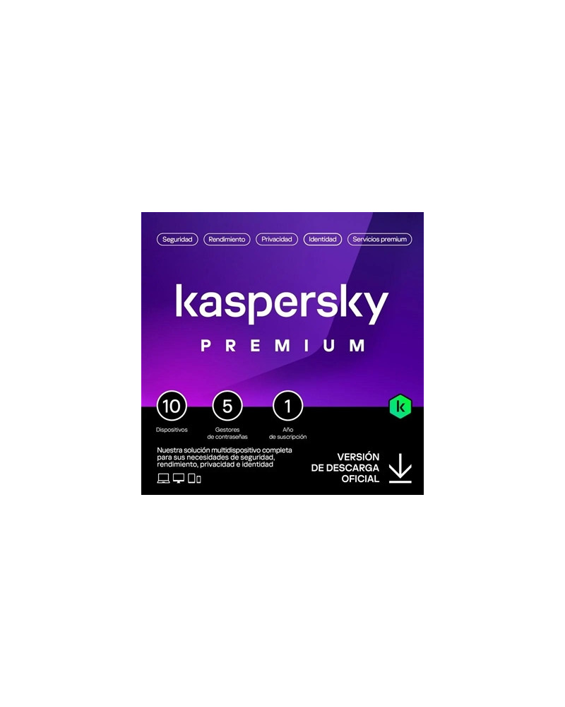 Kaspersky Premium 10L/1A ESD