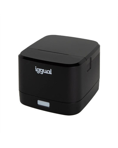 iggual Impresora térmica TP EASY 58 USB+RJ11 negra