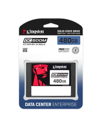 Kingston Data Center DC600M SSD 480GB 2.5" SATA