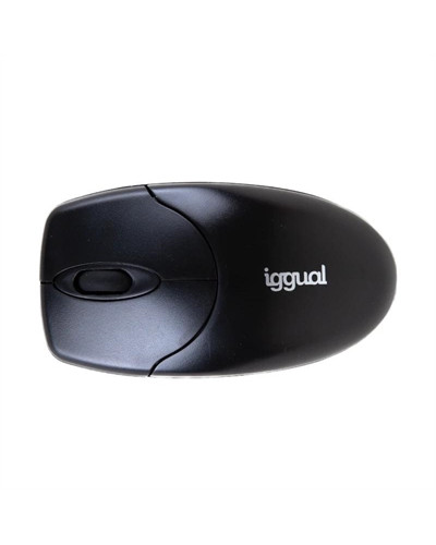iggual Ratón inalámbrico WOM-BASIC2-1000DPI negro