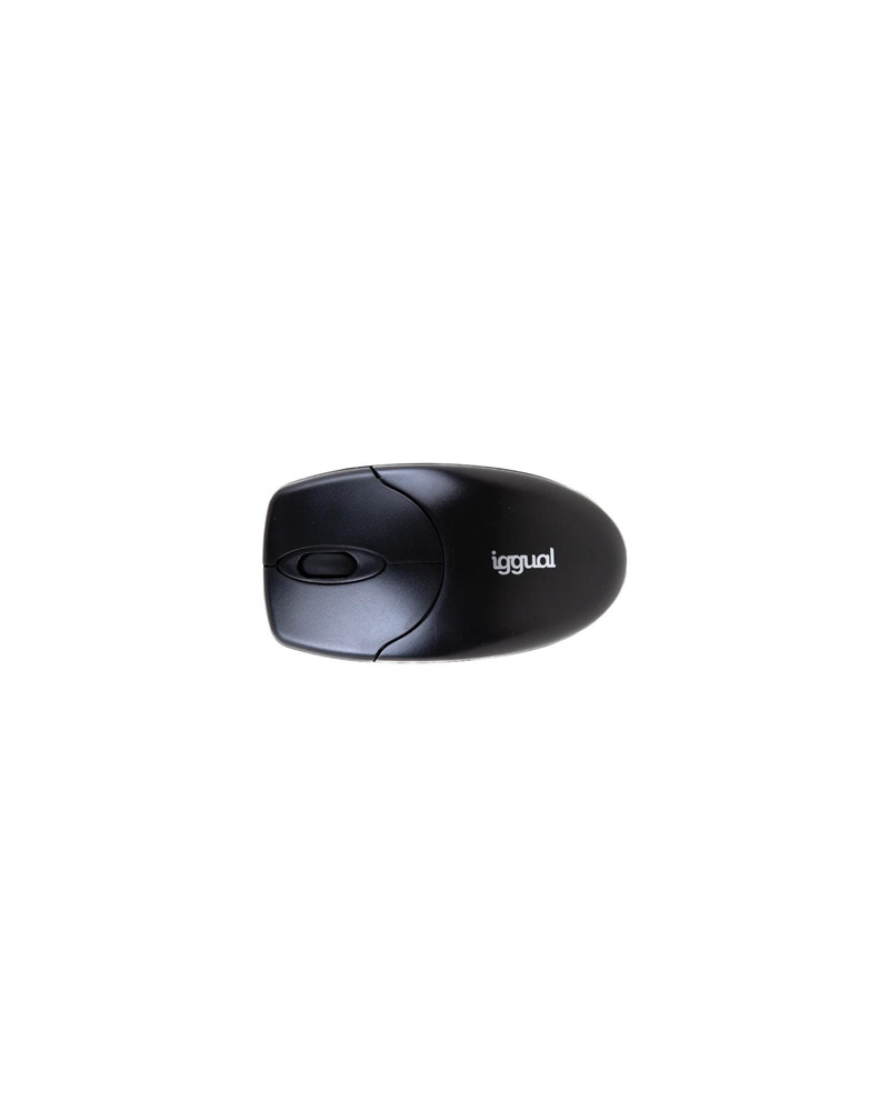 iggual Ratón inalámbrico WOM-BASIC2-1000DPI negro
