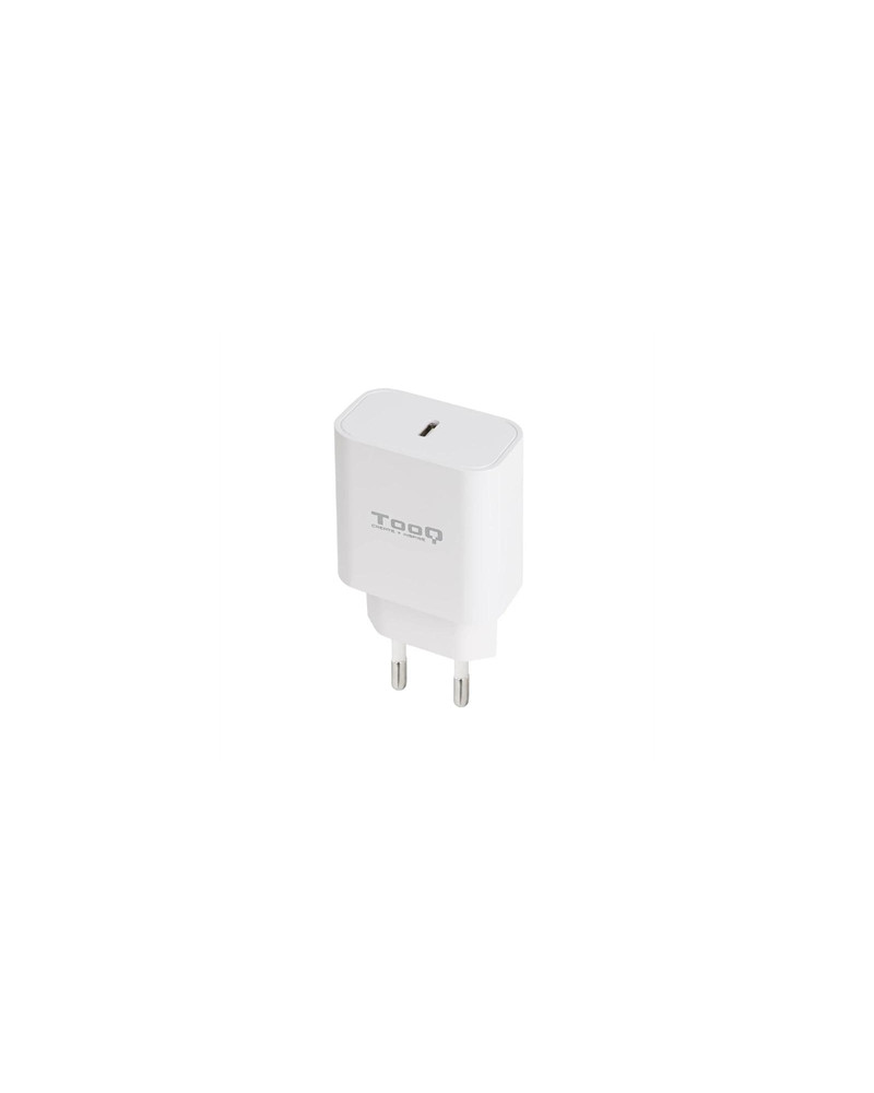 Tooq Cargador pared USB-C PD3.0 20W Blanco