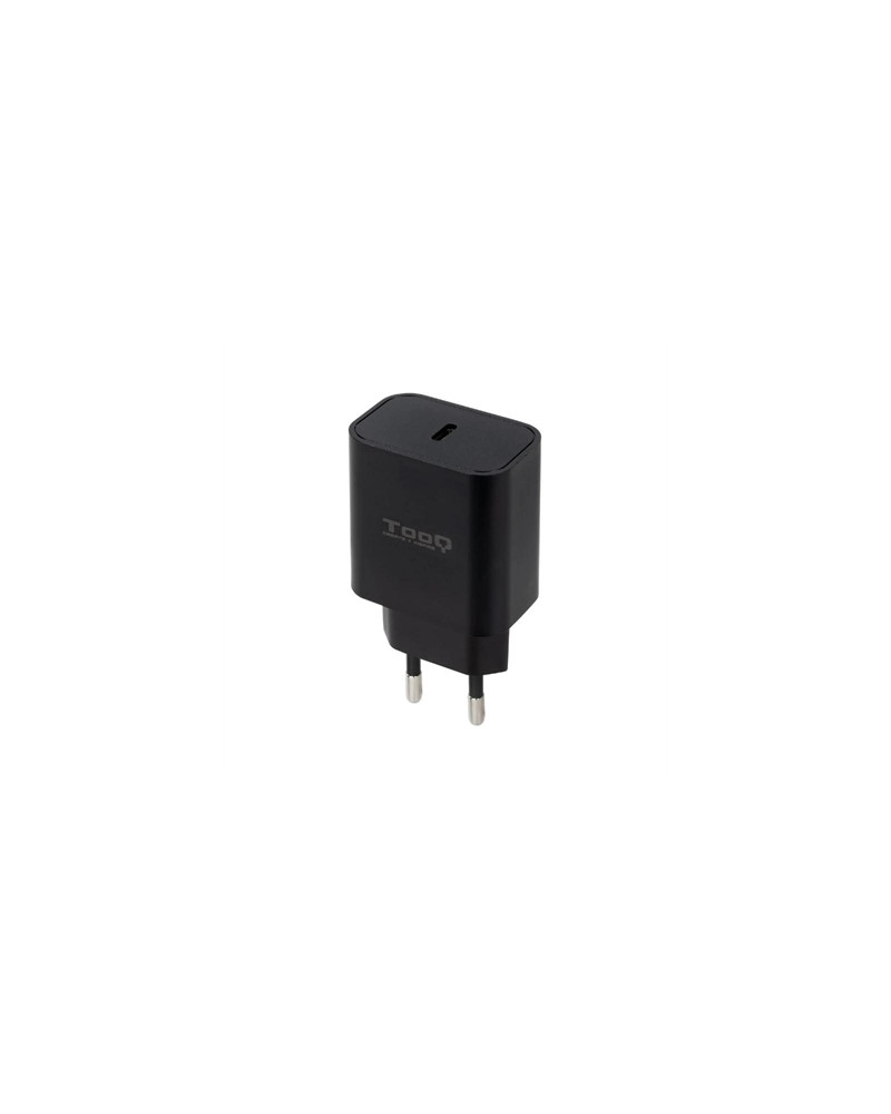 Tooq Cargador pared USB-C PD3.0 20W Negro