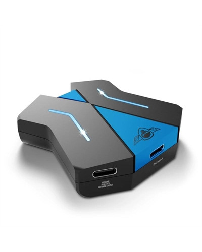 Spirit of Gamer Hub Crossgame negro y azul