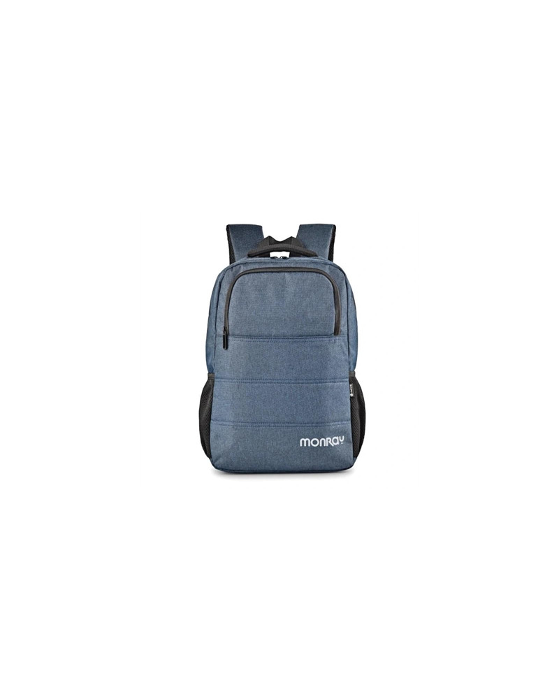 MONRAY Mochila  SACKSCHARTER 15,6" Azul jaspeado