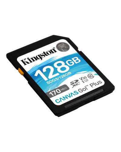 Kingston Canvas Go! Plus SD 128GB class 10 U3 V30