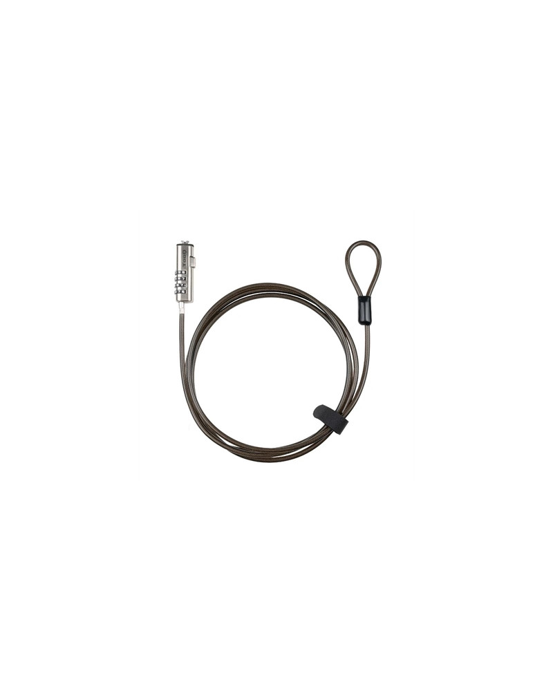 Tooq Cable seguridad T-Nano con combinación 1.5m