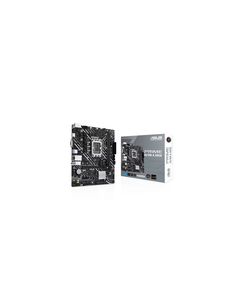 ASUS Placa Base PRIME H610M-K DDR5 ARGB mATX 1700