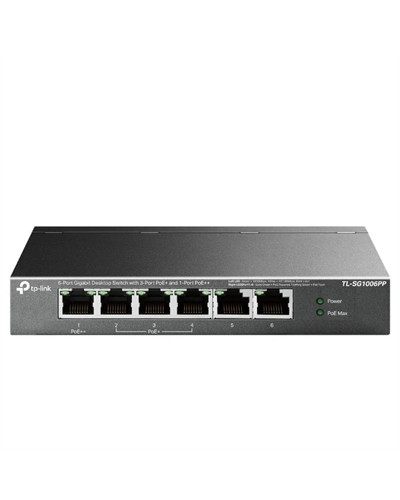 TP-Link TL-SG1006PP Switch 6xGB 3xPoE+ 1xPoE++