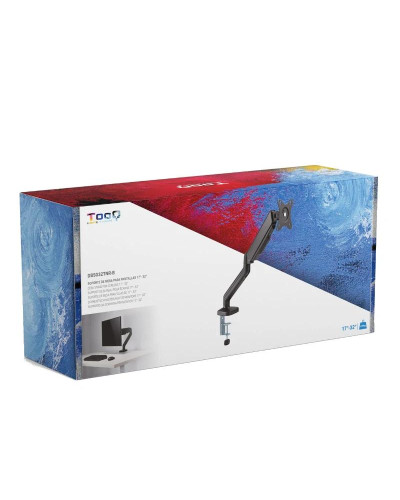 Tooq DB5032TNR-B Soporte mesa 1 brazo 17"-32"
