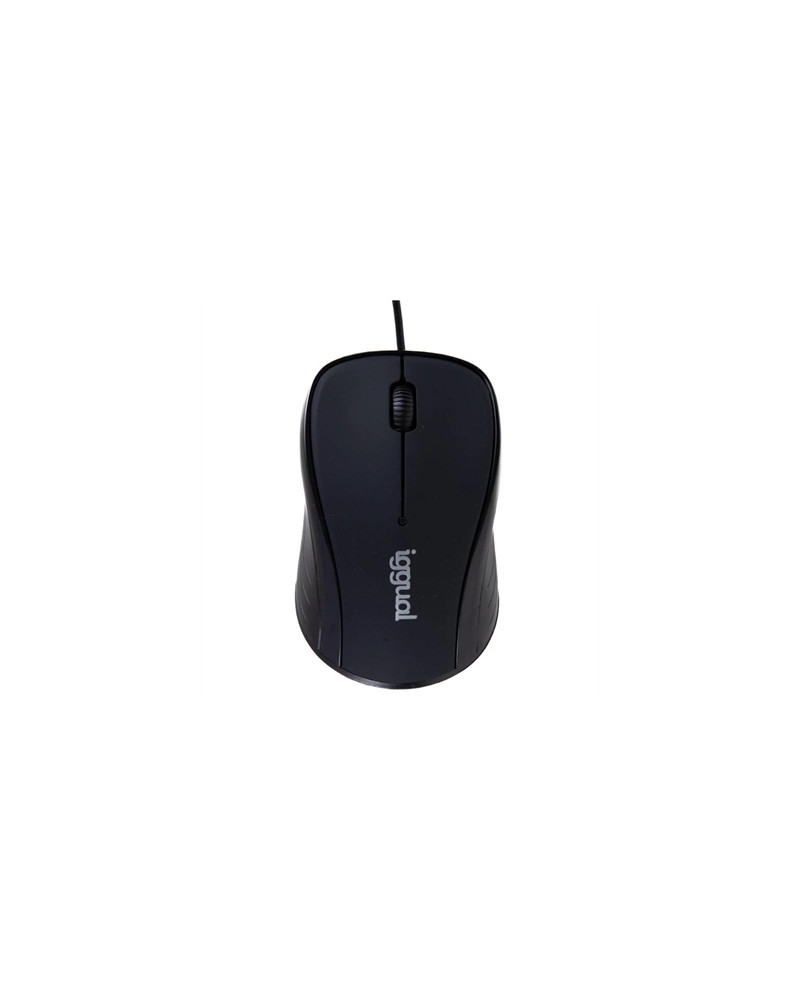 iggual Ratón óptico XS-KIDS-1600DPI negro