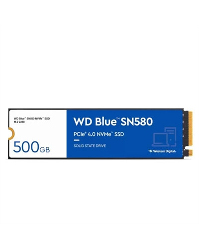 WD Blue SN580 WDS500G3B0E SSD 500GB NVMe Gen4