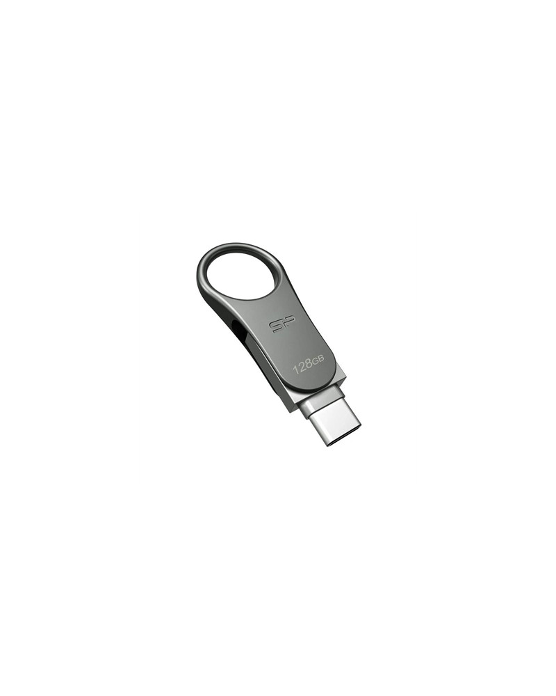 SP Lapiz USB C80 USB-C 3.2 128GB Dual Metalico