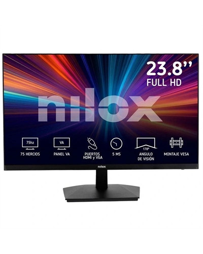 NILOX NXM24FHD11 Monitor 24" FHD  VA 5ms VGA HDMI