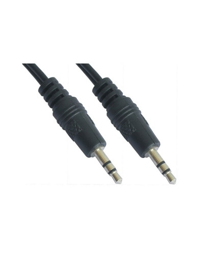 Nanocable Cable Audio, Jack 3.5/M-M, negro, 5 M