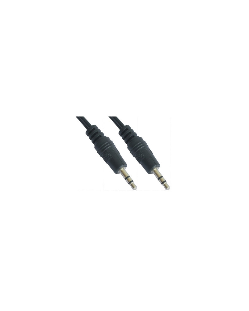 Nanocable Cable Audio, Jack 3.5/M-M, negro, 5 M