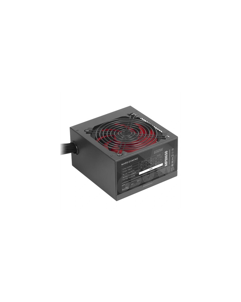 MARS GAMING Fuente Alimentacion MPIII 650W,Silent