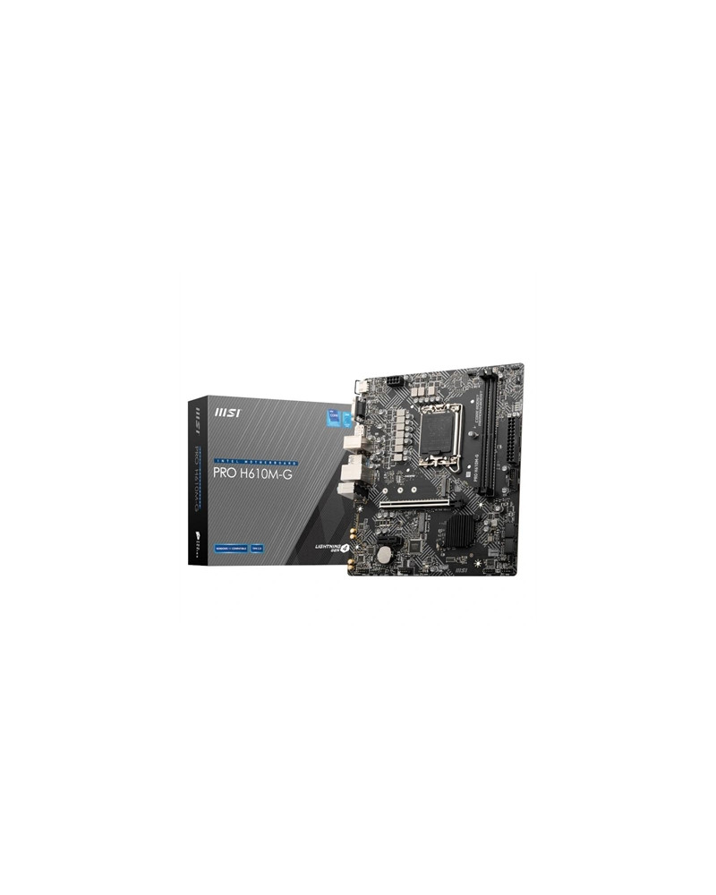 MSI Placa Base PRO H610M-G DDR5 mATX 1700