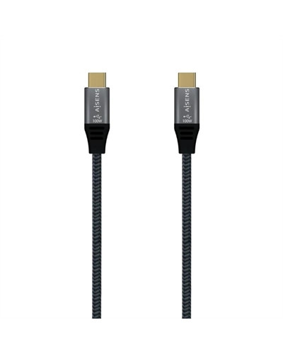 Aisens Cable USB3.2 Gen2X2 5A E-Mark CM-CM Gris 2M