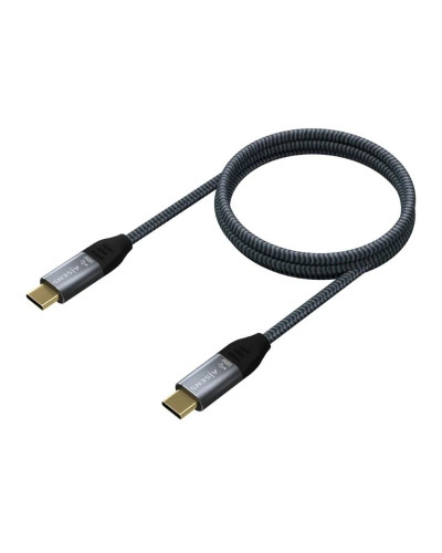 Aisens Cable USB3.2 Gen2X2 5A E-Mark CM-CM Gris 2M