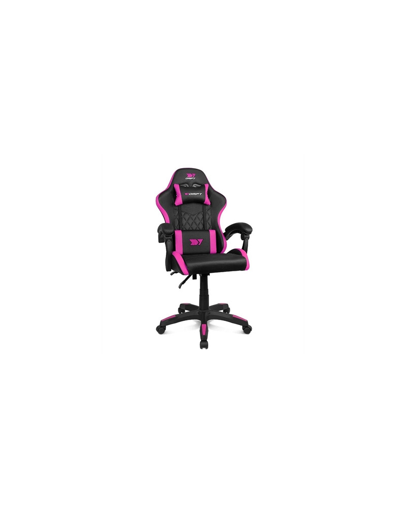DRIFT Silla Gaming DR35 Negra-fucsia