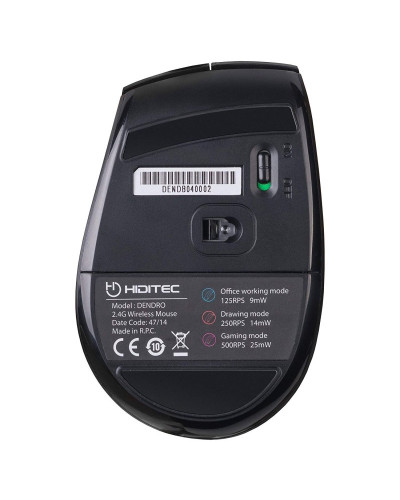 Hiditec Ratón Inalámbrico Dendro Avago A3000 Progr