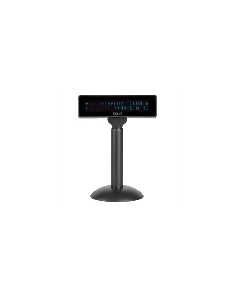 iggual Visor TPV regulable USB VFD 7" INFO DISPLAY