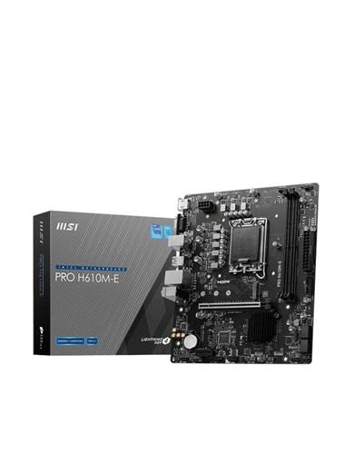 MSI Placa Base PRO H610M-E DDR5 mATX 1700