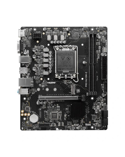 MSI Placa Base PRO H610M-E DDR5 mATX 1700