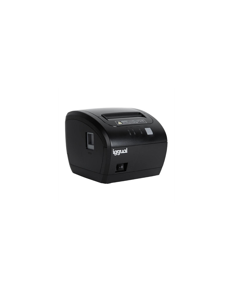 iggual Impresora térmica TP EASY 80 USB+RJ11 negra