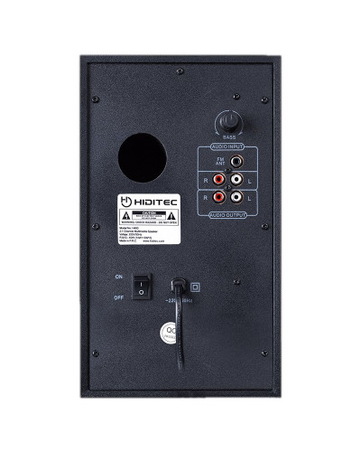 Hiditec Altavoces 2.1 Multimedia H400 40W Blt Radi