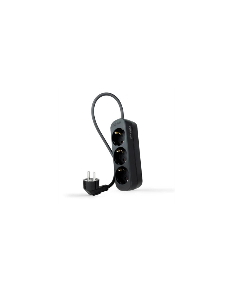 Nanocable Regleta de Enchufes 4 Tomas 1.4 m Negro